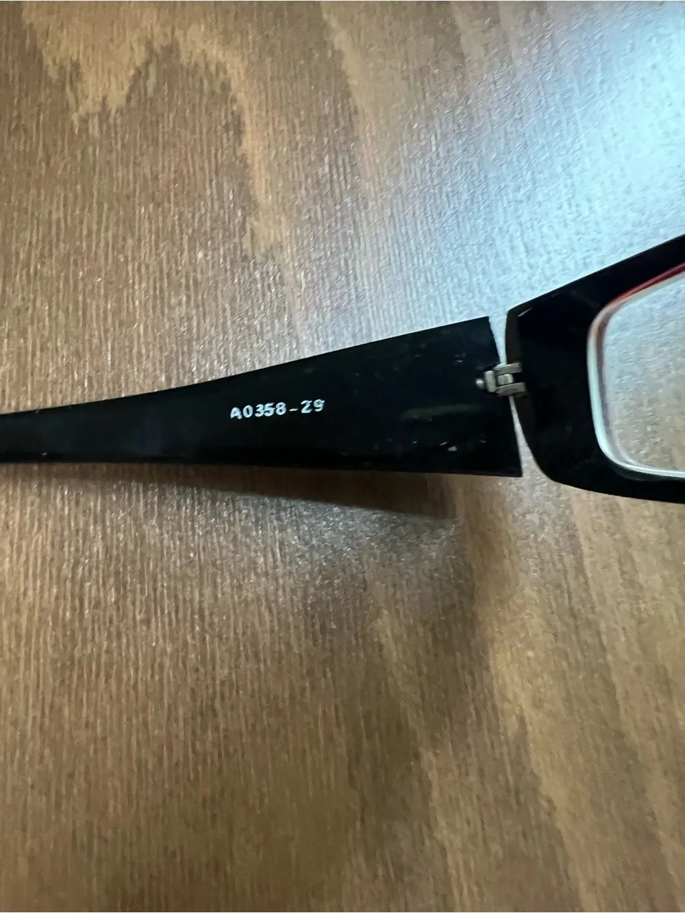 Alain Mikli vintage y2k Rectangular Glasses Frames Burgundy Red Black A0358-29